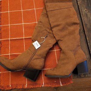 Brash knee high boots